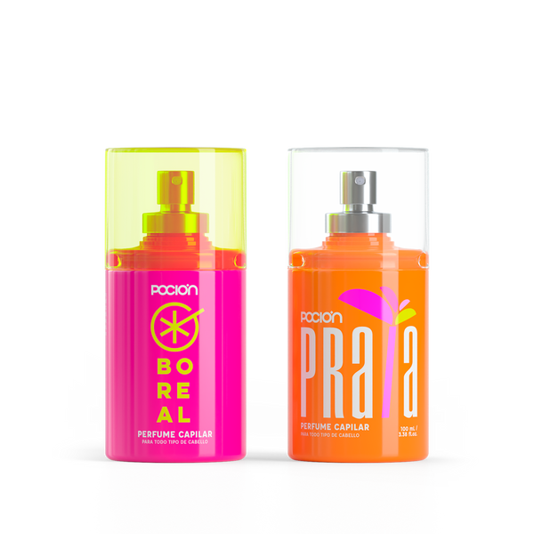 Dúo de perfumes capilares